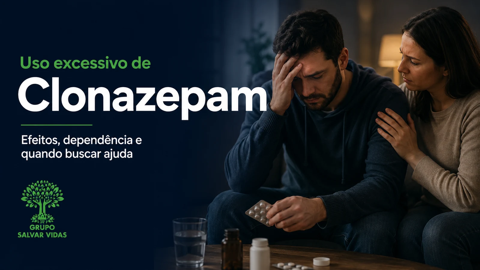 Clonazepam, diazepam e calmantes: quando o uso vira risco