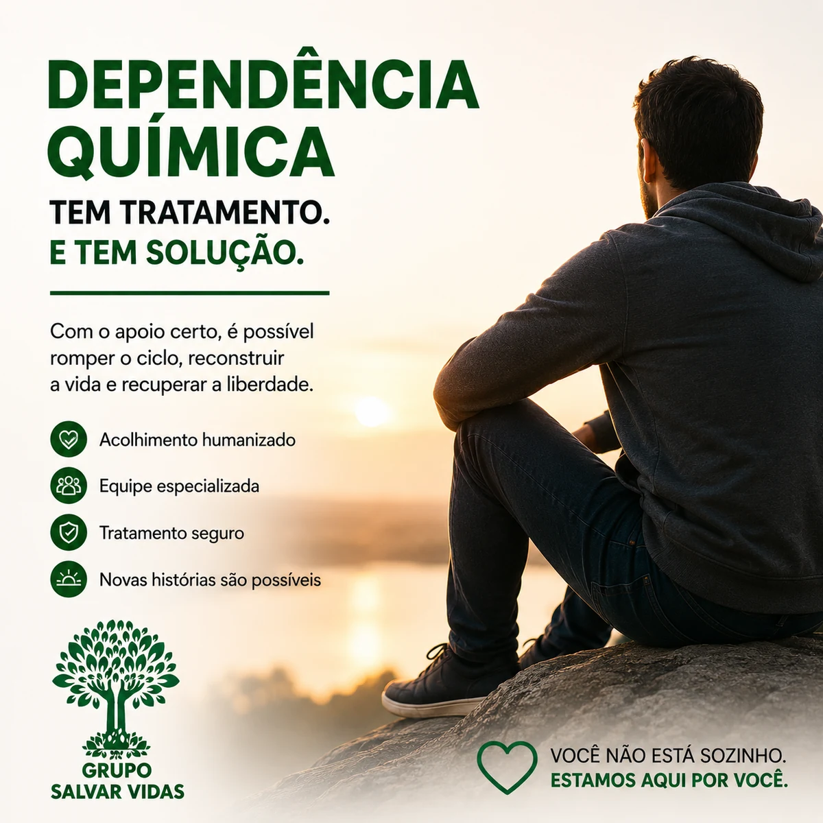 Dependência química: sinais, tratamento e ajuda 24 horas