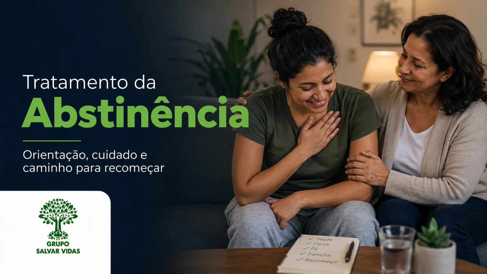 Clínica de reabilitação e tratamento humanizado