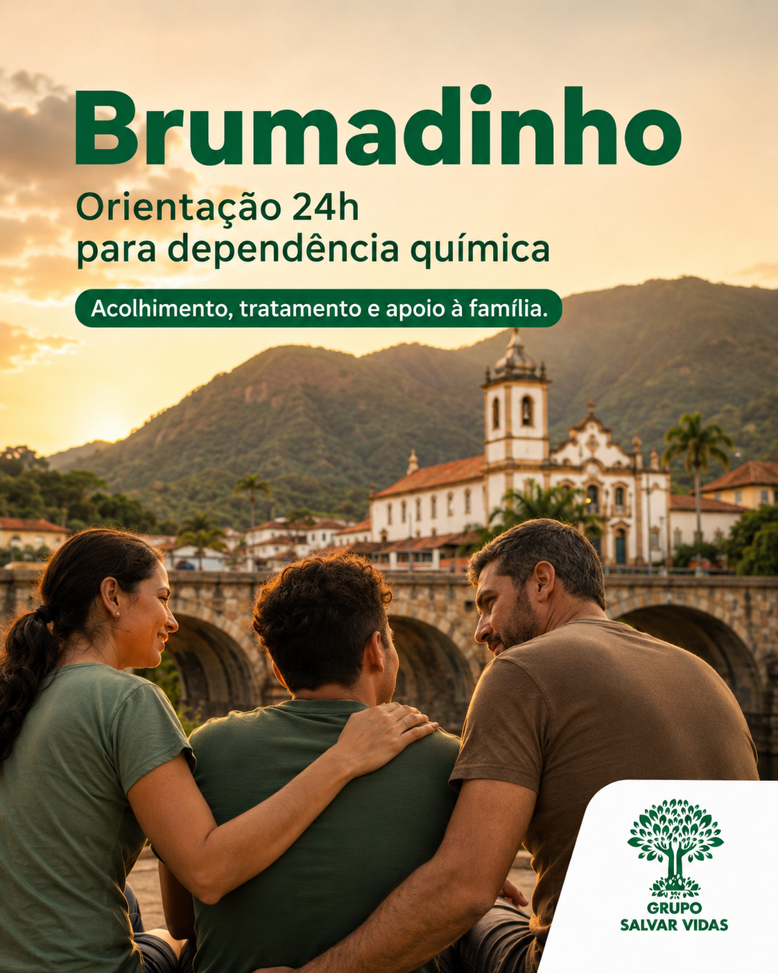 Clínica de reabilitação em Brumadinho