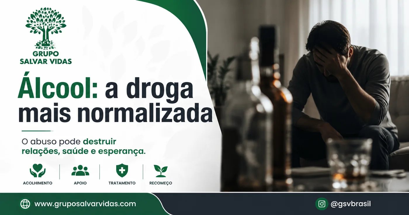 Alcoolismo em Goiânia e DF: a droga mais normalizada também pode destruir relações