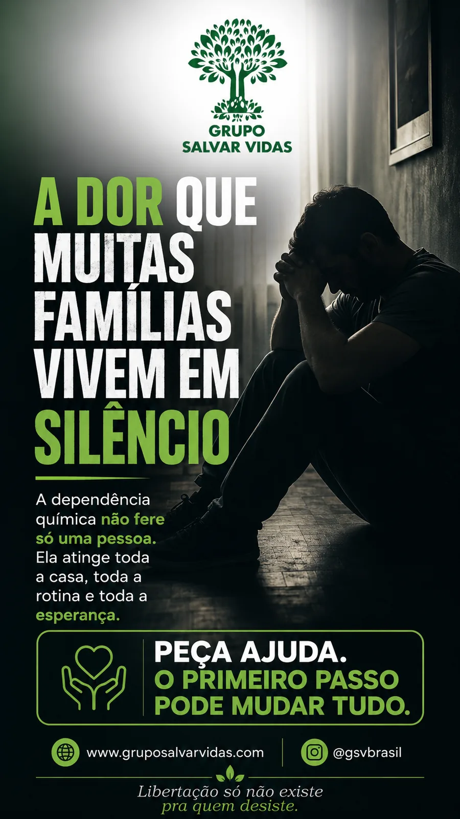 A dor que muitas famílias vivem em silêncio por causa das drogas