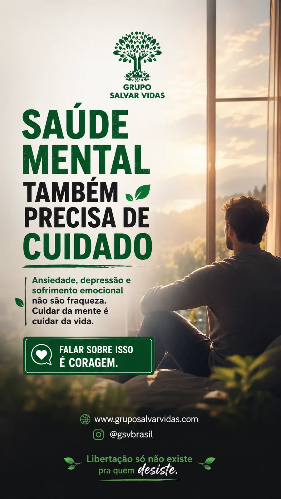 Saúde mental importa: cuidar da mente é cuidar da vida