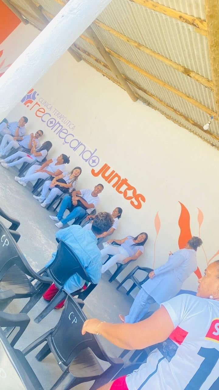 Grupo terapêutico na clínica
