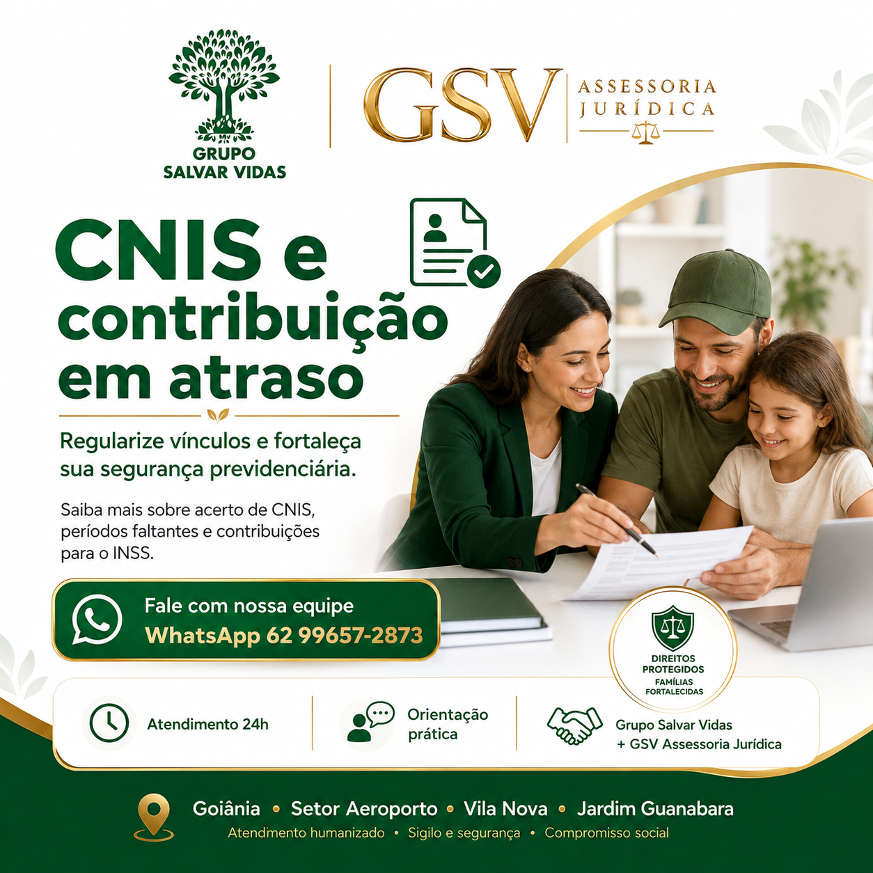 CNIS e contribuição em atraso