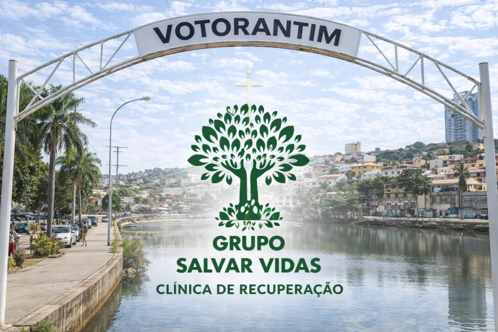 Arte institucional do Grupo Salvar Vidas conectada à cidade de Votorantim