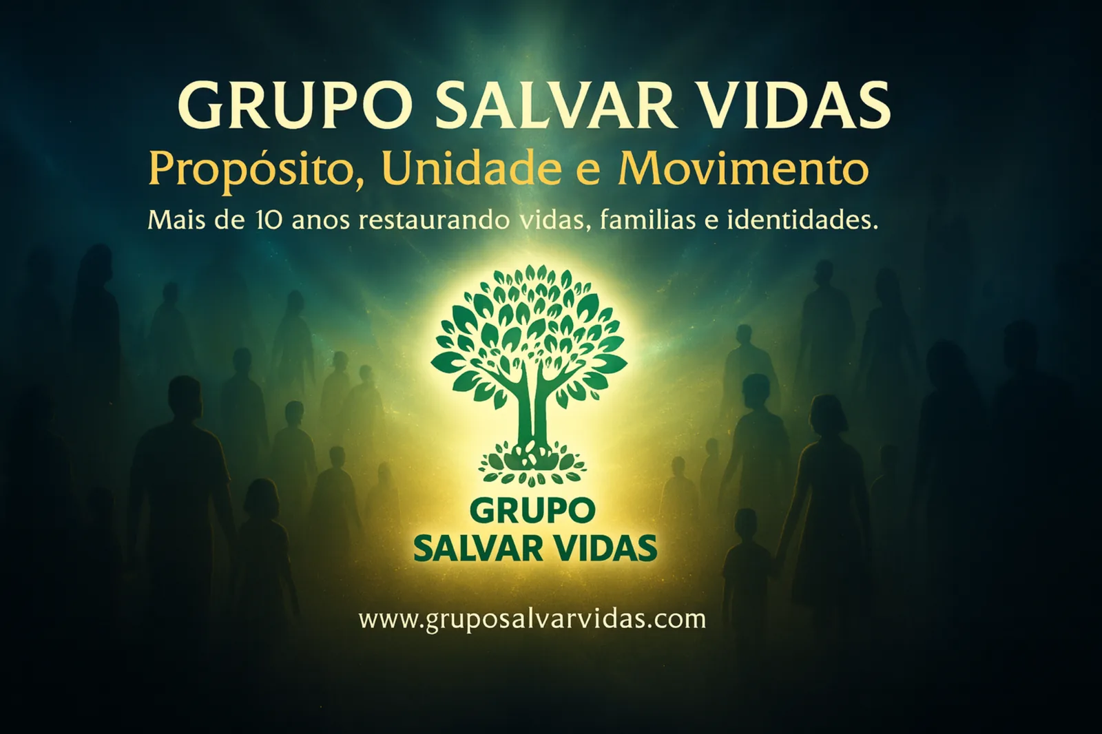 Imagem institucional do Grupo Salvar Vidas
