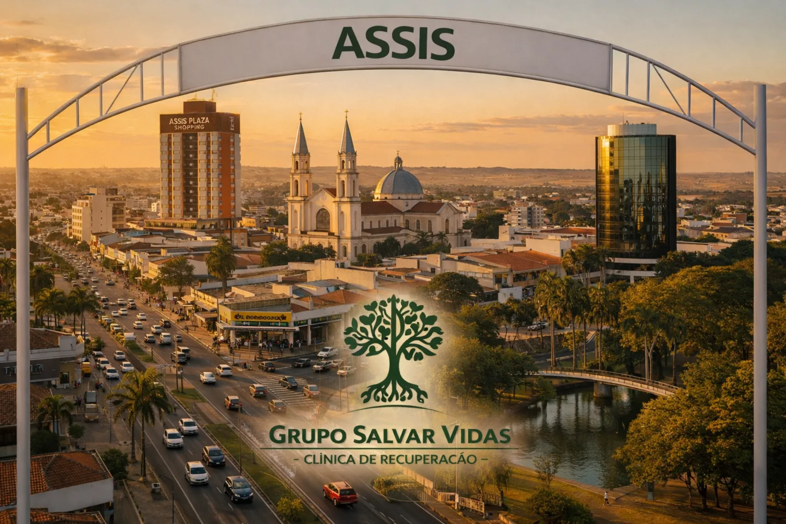 Arte institucional regional do Grupo Salvar Vidas