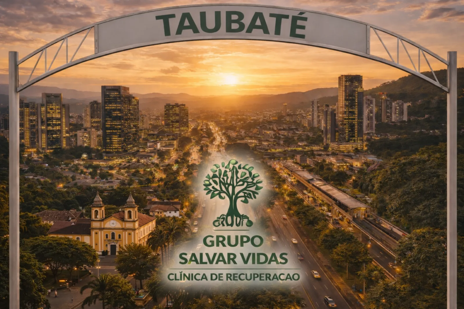 Arte institucional regional do Grupo Salvar Vidas