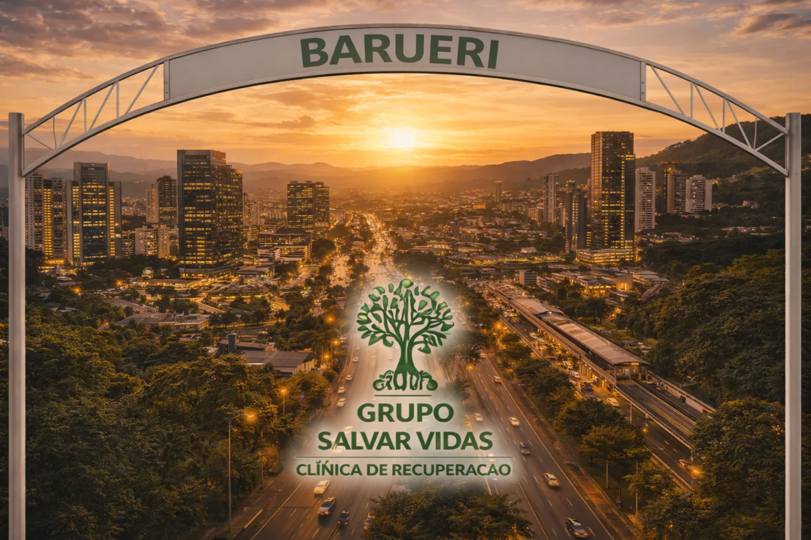 Arte institucional regional do Grupo Salvar Vidas