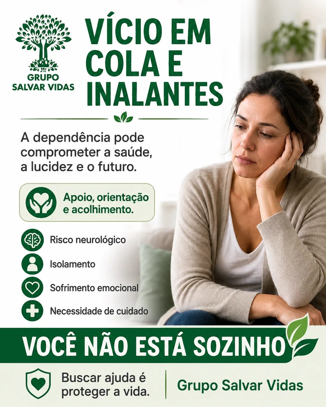 Arte institucional Grupo Salvar Vidas