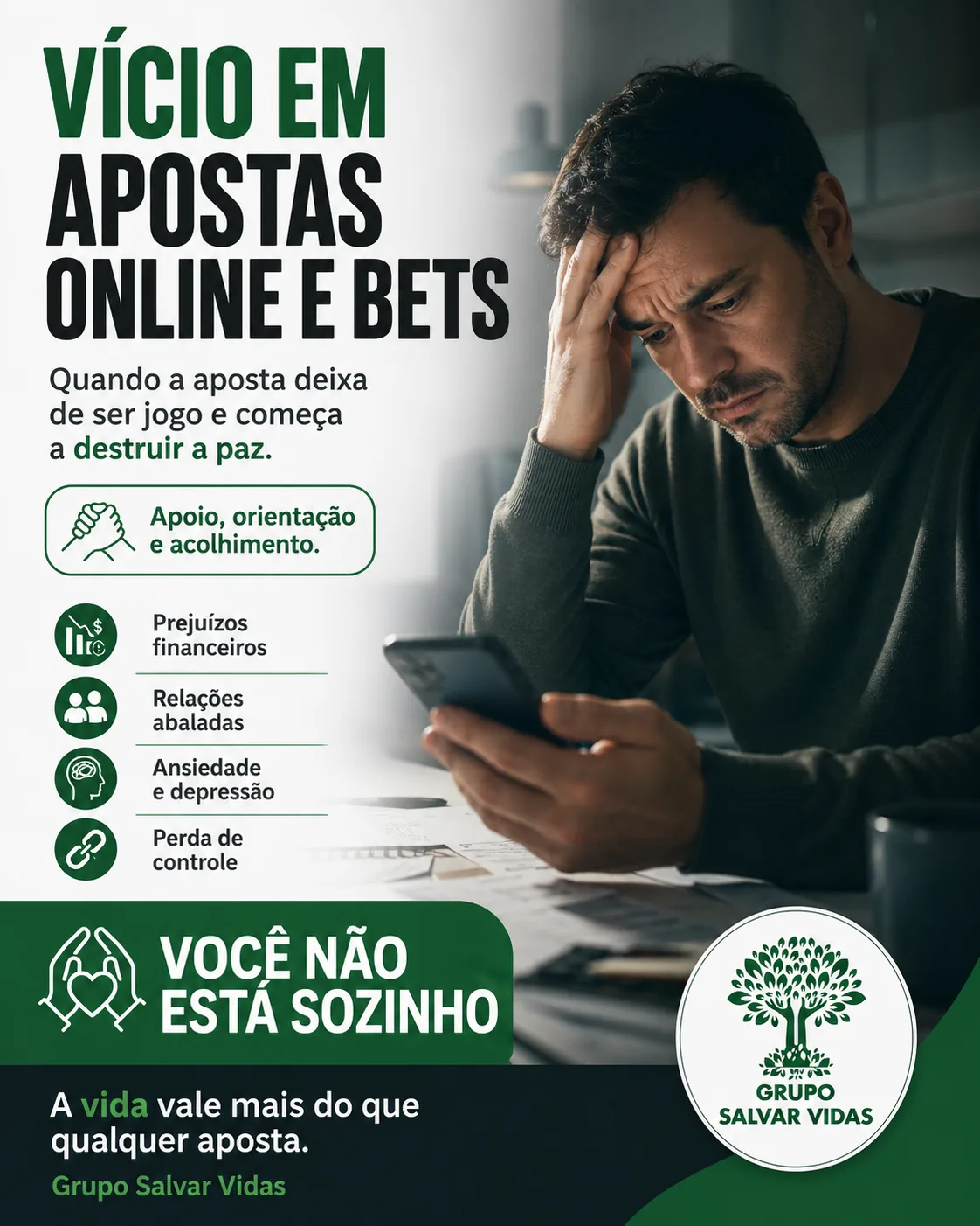 Arte institucional Grupo Salvar Vidas