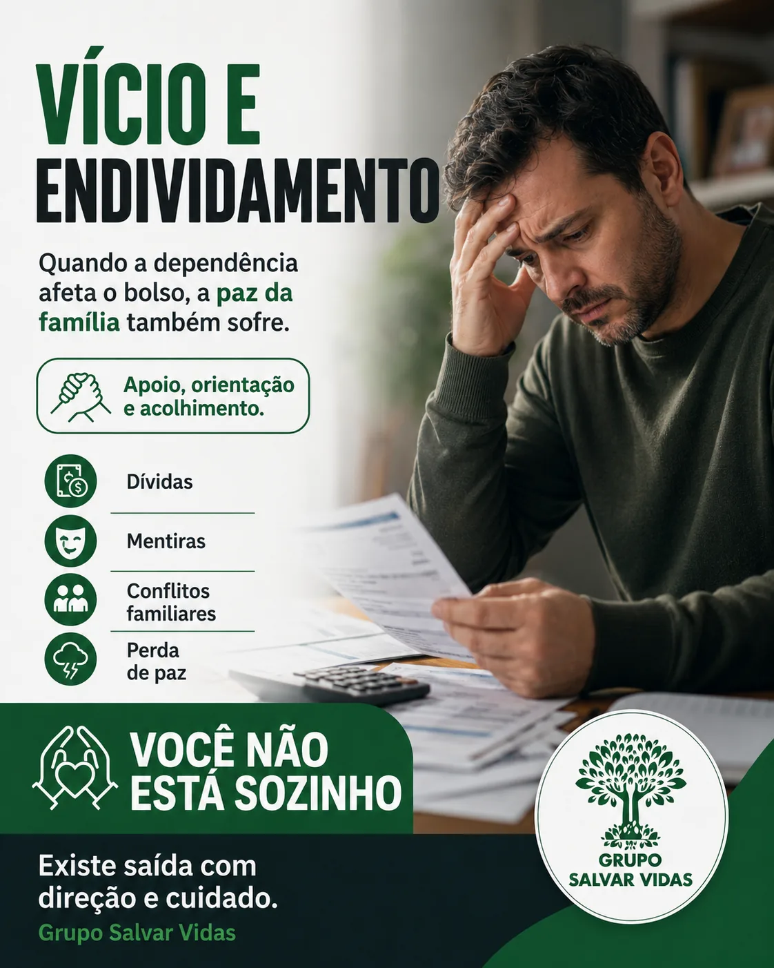 Vício e endividamento